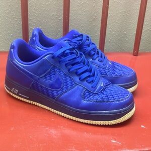 Nike Air Force 1 Blue Weave